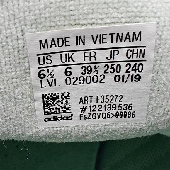 Adidas Originals Yung-96 J Ice Mint Sneakers Women's Size 6.5Y / 7.5 - Picture 5 of 6